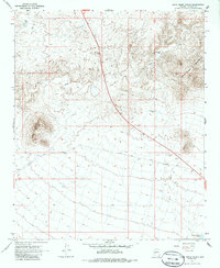 Date Creek Ranch 1967 topographic map thumbnail