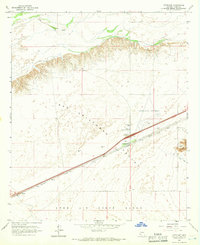 Dateland 1965 topographic map thumbnail