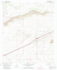 Dateland 1965 topographic map thumbnail