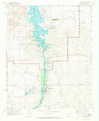 Davis Dam 1970 topographic map thumbnail
