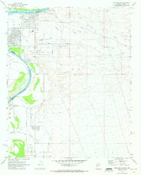 Davis Dam SE 1970 topographic map thumbnail