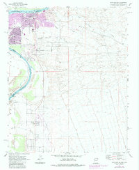 Davis Dam SE 1970 topographic map thumbnail