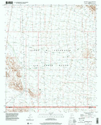 Deadman Gap 1996 topographic map thumbnail