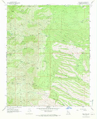Dean Peak 1968 topographic map thumbnail