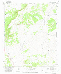Deep Lake 1972 topographic map thumbnail
