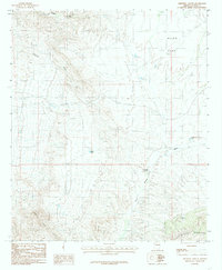 Deepwell Ranch 1985 topographic map thumbnail