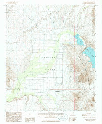 Dendora Valley 1986 topographic map thumbnail