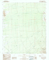 Desert Peak 1988 topographic map thumbnail