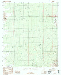 Desert Peak 1988 topographic map thumbnail