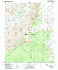 Desert View 1988 topographic map preview