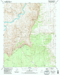 Desert View 1988 topographic map thumbnail