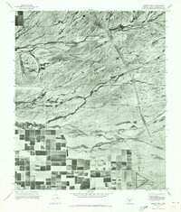 Desert Well 1971 topographic map thumbnail