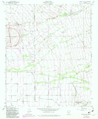 Desert Well 1956 topographic map thumbnail