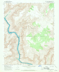 Devils Slide Rapids 1967 topographic map thumbnail