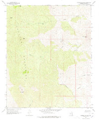 Diamond Joe Peak 1967 topographic map thumbnail