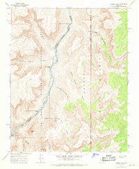 Diamond Peak 1967 topographic map thumbnail