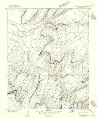 Dinne Mesa SW topographic map thumbnail