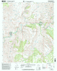 Dix Creek 1997 topographic map thumbnail