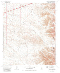 Dome Rock Mts SW 1971 topographic map thumbnail