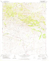 Dos Cabezas 1978 topographic map thumbnail