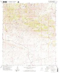 Dos Cabezas 1978 topographic map thumbnail