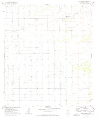 Dos Cabezas SW 1974 topographic map thumbnail