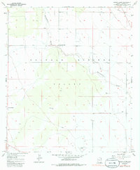 Double Adobe 1958 topographic map thumbnail