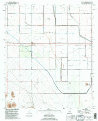 Double Peak 1992 topographic map thumbnail