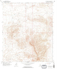 Dry Mountain 1966 topographic map thumbnail