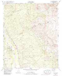 Dudleyville 1949 topographic map thumbnail