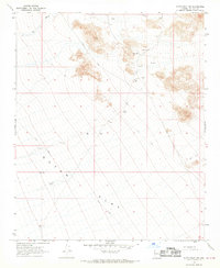 Dutch Flat NW 1967 topographic map thumbnail