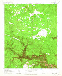 Dutton Hill 1963 topographic map thumbnail