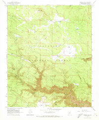 Dutton Hill 1963 topographic map thumbnail