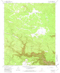 Dutton Hill 1963 topographic map thumbnail