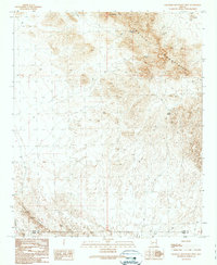 Eagletail Mountains West 1990 topographic map thumbnail