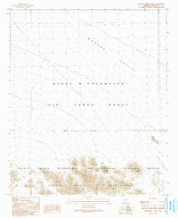 East of Buck Peak 1990 topographic map thumbnail