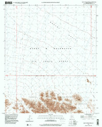 East of Buck Peak 1996 topographic map thumbnail