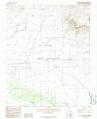 East of Old Leupp 1986 topographic map thumbnail