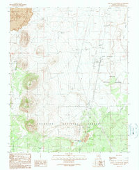 East of S P Mountain 1989 topographic map thumbnail
