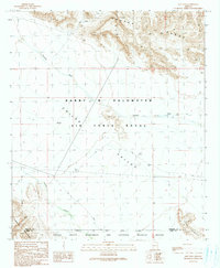 East Pass 1990 topographic map thumbnail