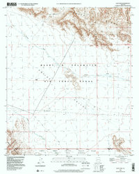 East Pass 1996 topographic map thumbnail
