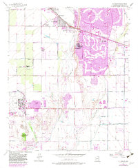 El Mirage 1957 topographic map thumbnail