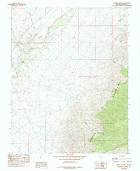 Elbow Canyon 1985 topographic map thumbnail