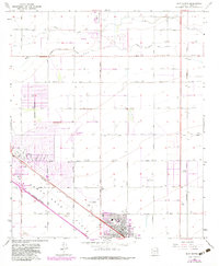 Eloy North 1965 topographic map thumbnail