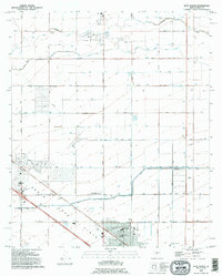 Eloy North 1992 topographic map thumbnail