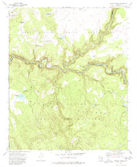 Elwood Canyon 1976 topographic map thumbnail