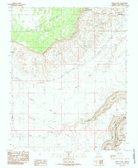Emmett Wash 1985 topographic map thumbnail