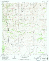 Empire Ranch 1981 topographic map thumbnail