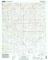Empire Ranch 1996 topographic map thumbnail