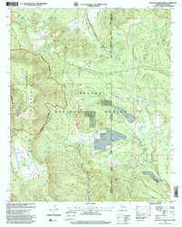 Escudilla Mountain 1997 topographic map thumbnail